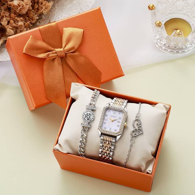 Silver gift box for her